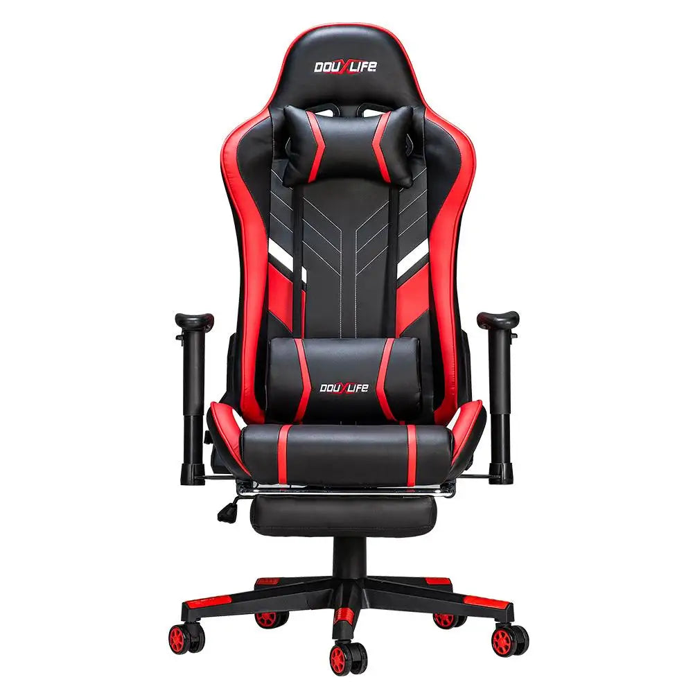 Gaming-Stuhl – Hohe Rückenlehne, Verstellbar, PU-Stoff – Verschiedene Farben